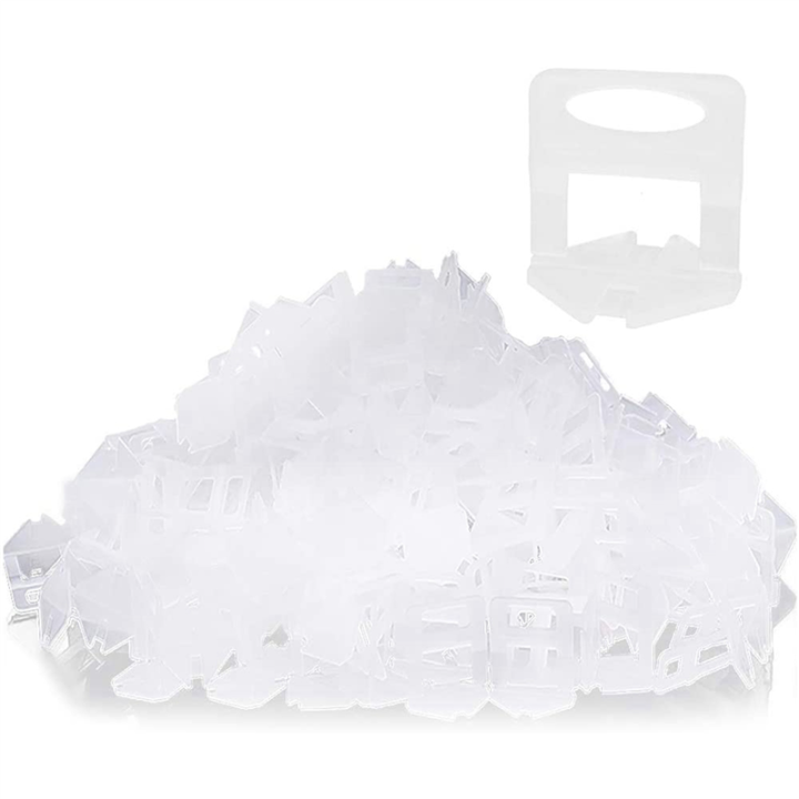 Tile Leveling System Clips 2mm -1200 Pcs DIY Tiles Leveler Spacers for Professional Ceramic Tile and Stone Installation