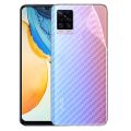 Vivo V20 - Carbon Fiber Back Poly Sticker. 