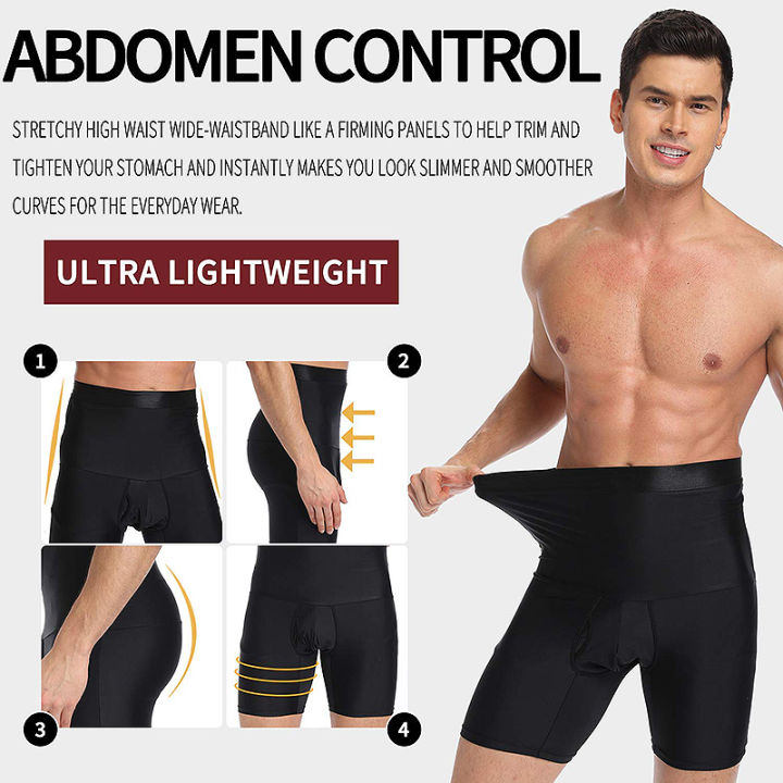 %E3%80%90support%E3%80%91%20Mens%20Body%20Shaper%20Tummy%20Control%20Compression%20Shorts%20Belly%20Slimming%20Shapewear%20Abdomen%20Reducer%20Fitness%20Boxer%20Pants%20Underwear%20-%20Image%203