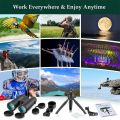 SUNCORE 10x42 HD Professional Telescopes Large View 143m/1000m Powerful Binoculars for Hunting Bird Watching BAK4 Prism Lens.
