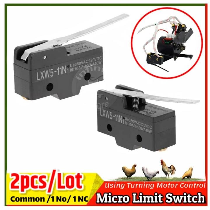 Micro Limit Switch with Long lever LXW5 -11N1 Z-15GW2-B Control for egg turning motor