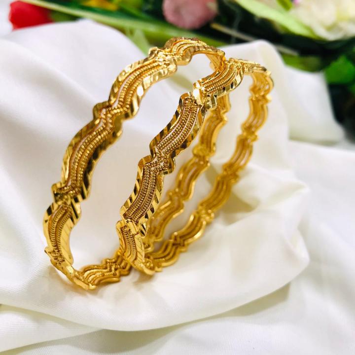 New Indian Gold Plated Bridal Toyoba Bangles Bracelet Bangles