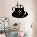 30x30cm Wall Clock Decorative Wall Clocks Dining Room Restaurant Decor Clock. 