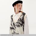 Paired Sweater Vest Korean Fashion Jacquard Knitting Vests Y2k Casual V-Neck Sleeveless Oversized Harajuku Men Clothing Winter. 