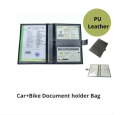 Motor Bike & Car Driving Vehicles Licensee Document Holder - Black. 
