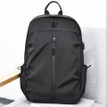 Fashion Water Resistant Backpack With USB Port (Black) FA02MDBH. 