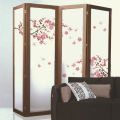 Cherry Blossom Tree Branch Wall Stickers Living Room Bedroom Background Decoration Mural Art Decals Plant Sticker For Home Decor.