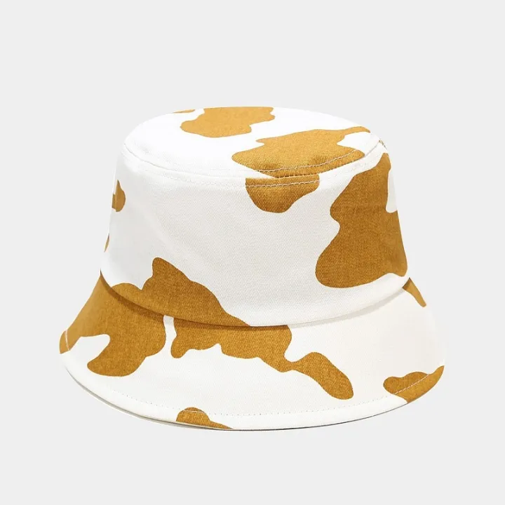 New%20Fashion%20Black%20We%20Cow%20Pattern%20Bucket%20Hats%20Fisherman%20Caps%20for%20Women%20Gorras%20Summer%20Women%20Panama%20Autumn%20Lady%20Outdoor%20Sun%20Cap%20-%20Image%202