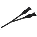 tie satin bow tie for men - black.