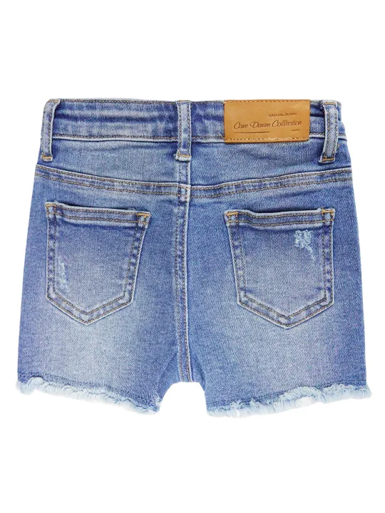 KIDSCOOL%20SPACE%20Baby%20Little%20Girls%20Boys%20Jeans%20Shorts,Ripped%20Frayed%20Raw%20Hem%20Simple%20Design%20Cute%20Summer%20Denim%20Pants%20-%20Image%202