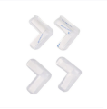 4 pcs Silicone Baby Safety Protector Furniture Corner Cover Anticollision Edge For Baby Safty. 
