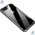 For Apple iPhone 7 Plus / iPhone 8 PLUS Shockproof TPU Bumper Clear Acrylic Mobile Phone Case For iPhone 7+ Back Cover.