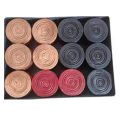Carram Guti Wooden Carrom Coin - Chess Board. 