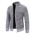 2024 New Autumn Winter Jacket Men Warm Cashmere Casual Wool Zipper Slim Fit Fleece Jacket Men Coat Dress Knitwear Male Coats.
