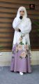 Dubai Cherry Georgetta Febric Without Hijab For Woman..
