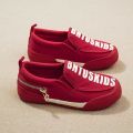 Spring Children Baby Shoes For Boys Loafers Moccasins Girls Casual Canvas Shoes Kids Flats Student Outdoor Soft Bottom Sneakers.