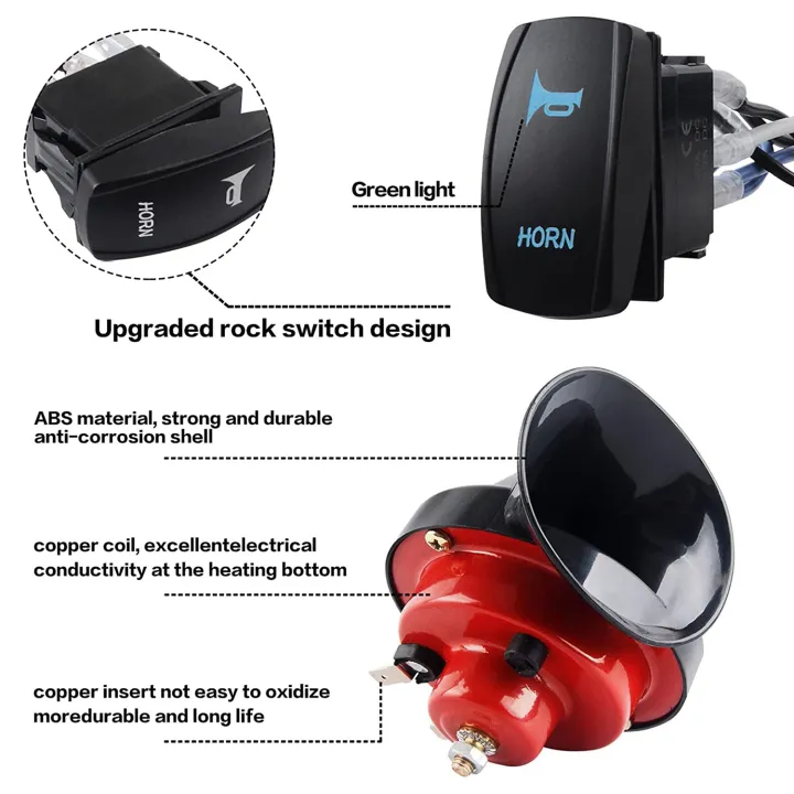 UTV/ATV%20Horn%20Kit%20with%20Toggle%20Switch%20for%20Pioneer,%20RZR,%2012V%20-%20Image%207