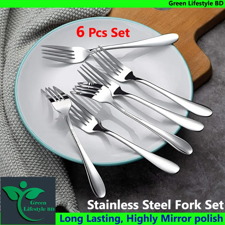 Stainless%20Steel%206pcs%20fork%20spoon%20for%20any%20occasion%20food%20and%20desserts%20(15cm/6%20inch).%20-%20Image%202