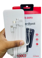 Ven-Dens VD-PB058 Power Bank 10000mAh Built-in Charging Cable.