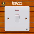 20A DP Switch / Water heater switch /Geyser Switch (Classic series). 