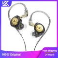 KZ EDX Pro Earphones Dynamic In Ear Monitor HiFi Wired Headphones Bass Stereo Game Music Earplugs Noice Cancelling Headset.