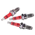 D8TC 3 electrode spark plug for CG 125 150 200cc CF250 motorcycle scooter ATV quads pack of. 