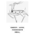 Brooch men's high-end suit corsage 2024 new trendy brand elk metal badge simple style pin accessories.