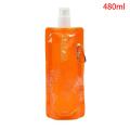 480ml Portable Ultralight Foldable Water Bag Soft Flask Bottle Water Bag Sunlight Mall. 