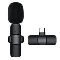 K8 Wireless Microphone Professional Type-C K8 Wireless Lavalier Microphone Upgraded Plug-Play Auto-Syncs Mic For Vlogs Interview Youtubers Wireless Microphone. 