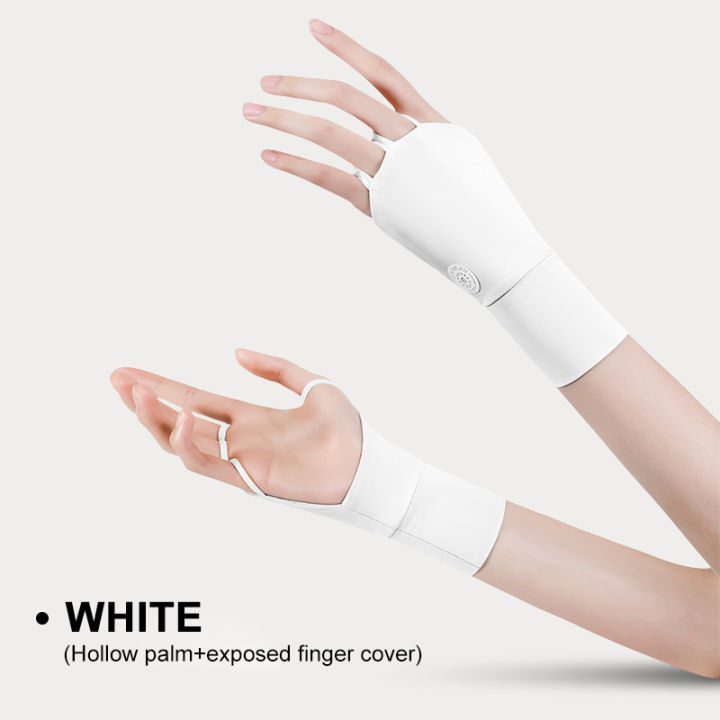 Golf%20Sunscreen%20Gloves%20Ice%20Silk%20Women%20Outdoor%20Sports%20Half-Finger%20Gloves%20Thin%20Section%20Breathable%20Sweat%20Absorption%20Conbo%20-%20Image%207