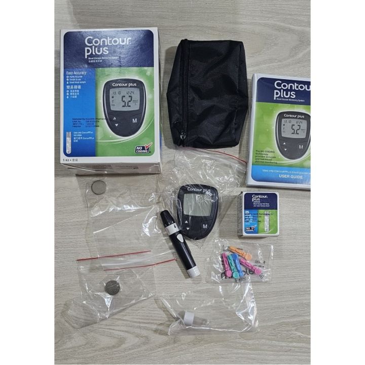 Square Pharma Contour Plus Blood Glucose Monitoring System