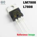 2Pcs- CHINESE LM7808 IC L7808CV L7808 LM7808 Voltage Regulator IC 8V 1.5A L7808CV Voltage Regulator 3 Pin Leads TO-220 Package. 