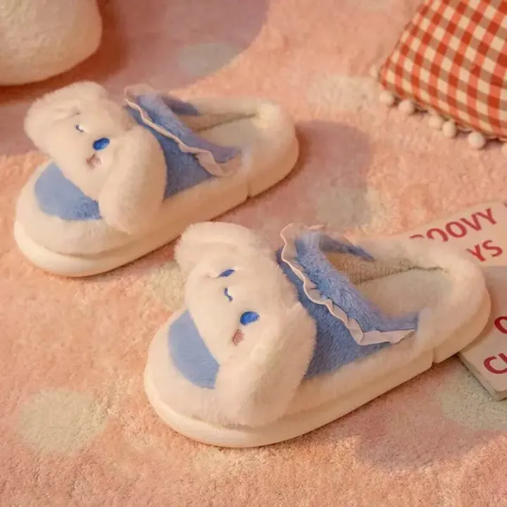 Anime%20Sanrios%20HelloKitty%20Plush%20Package%20Heel%20Cotton%20Slippers%20Cartoon%20Kuromi%20Cinnamoroll%20Kawaii%20Winter%20Warm%20Non-Slip%20Home%20Slippers%20-%20Image%209
