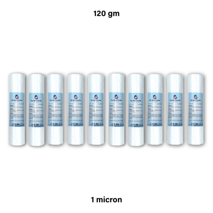 PP-Sediment Filter-1 micron  120 gm 10 pcs