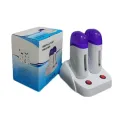 Depilatory Heater with Base Roll On Wax Heater Warmer Refillable Wax Cartridge Hair Removal Wax-melt Machine Skin Care Tool. 