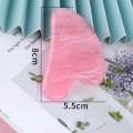 1pc Heart Shape SPA Massage Beeswax Resin Gua sha Scraping Massage Scraper Face Massager Acupuncture Guasha Board Massager for face.