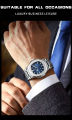 POEDAGAR 613 Casual Business Clock Men Luxury Watch Automatic Watches Mens Waterproof Fashion Quartz Wristwatches Reloj Hombre.