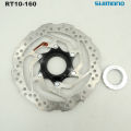 SM-RT10-S Mountain Bike Disc Brake Rotor Center Lock 160mm With Lock Ring.