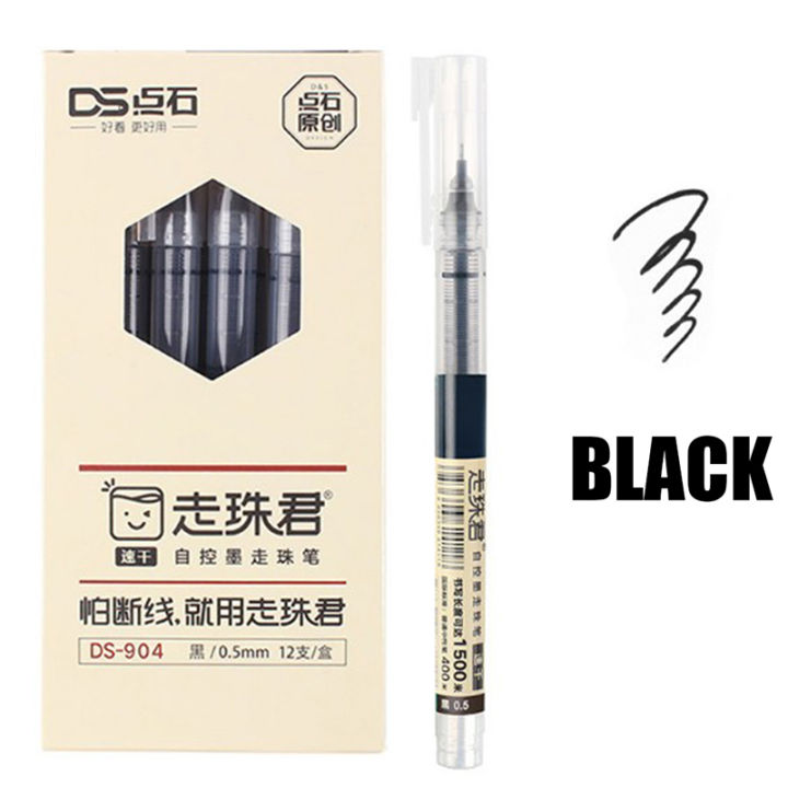 【Trending】 Quick-Drying Ink 0.5 mm Extra Fine Point Pens Ink Pen Rollerball Pens
