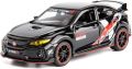 1:32 Honda Civic Limited Edition , Die Cast Model Car. Pull Back Fiction With light Music. 