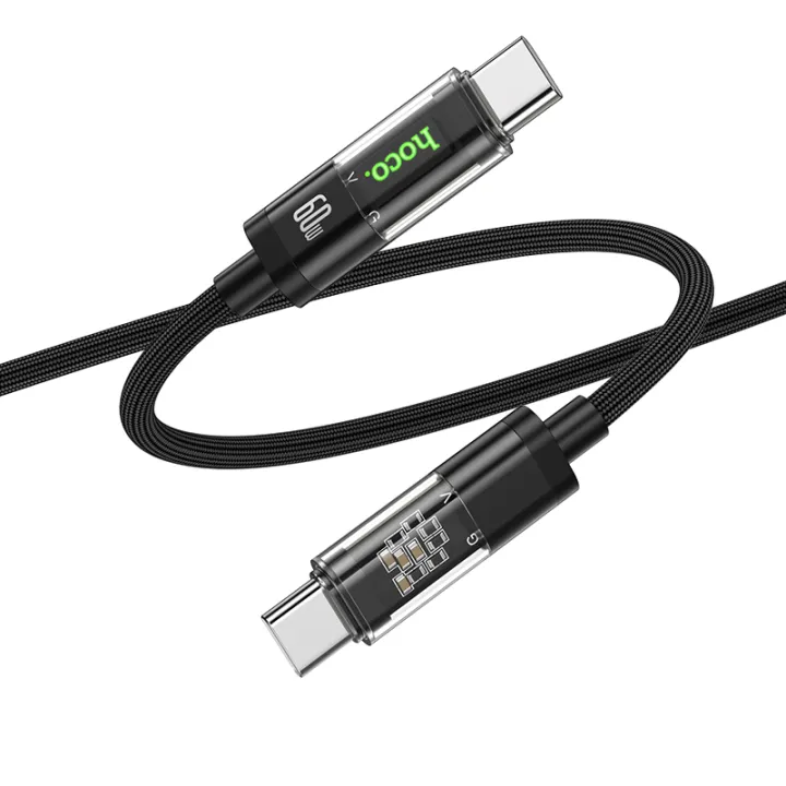 Hoco%20U116%20Transparent%20Discovery%20Edition%2060W%20Charging%20Data%20Cable%20for%20Type-C%20to%20Type-C%20-%20Image%203
