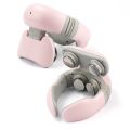 4 Heads Magnetic Pulse Vibration Neck Massager for Pain Relief Health Care Relaxing Deep Tissue Cervical Massage Remote Control.