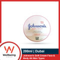 Johnson's 24 hour Moisture Soft Cream 200ml For Face & Body All Skin Types. 