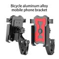2021 Gravity Sensing Bicycle Aluminum Alloy Mobile Phone Bracket Mobile Phone Stand For Bicycle wear-resistant. 