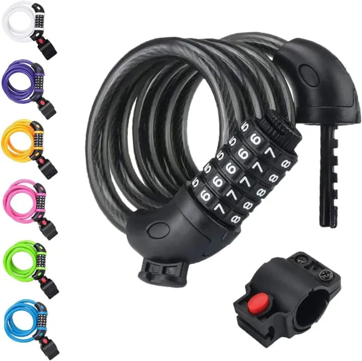 Bicycle%20Lock%20with%205-Digit%20Code,%201.2%20m/4%20ft%20Bicycle%20Lock%20Combination%20Cable%20Lock%20Lightweight%20&%20Security%20Bike%20Chain%20Lock%20for%20Bicycle,%20Mountain%20Bike%20(Black)%20-%20Image%205