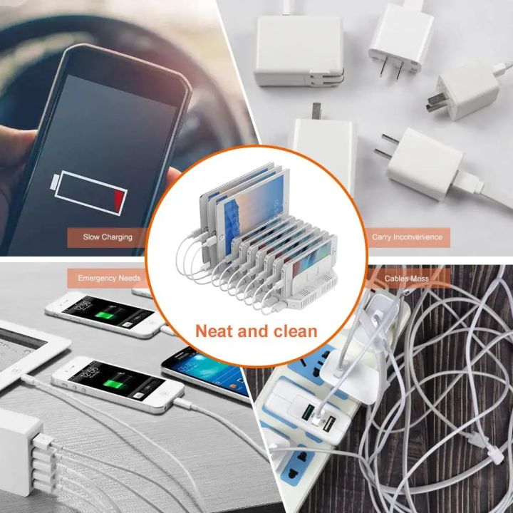 ALXUM%2010%20Ports%20USB%20Charging%20Station%2096W%20Quick%20Charger%20for%20iPhone%2013%2014%20Pro%20Max%20Xiaomi%20Redmi%20Note%2011%2012%20Huawei%20Samsung%20iPad%20Air%20-%20Image%202