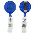 Badge Reel Carabiner Recoil Retractable Holder Yoyo Pass ID Card Blue pcs.