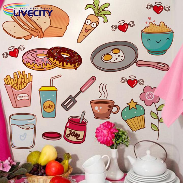 Cartoon%20Wall%20Sticker%20Self-adhesive%20Mini%20Handcraft%20Wall%20Stickers%20-%20Image%208