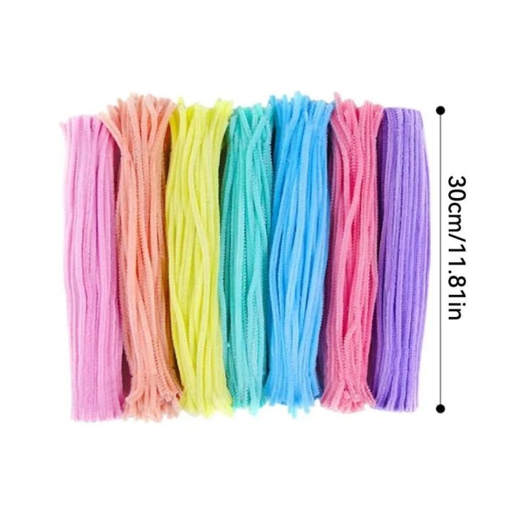Durable%20Tulip%20Rose%20Macaron%20Color%20Fuzzy%20Wire%20Encrypted%20Fur%20Material%20Package%20Plush%20Strip%20Super%20Density%20Root%20Top%20Knitting%20DIY%20Flower%20Bouquet%20-%20Image%202