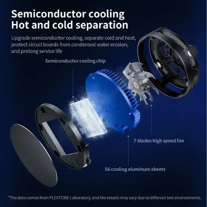 Plextone%20EX2%20PRO%20Radiator%20Heatsinks%20Semiconductor%20Refrigeration%20Chip%20With%20Magnetic%20Patch%20Mobile%20Phone%20Cooler%20RGB%20Cooling%20Fans%20Back%20Clip%20For%20PUBG,%20MLBB,%20Genshin%20-%20Image%207